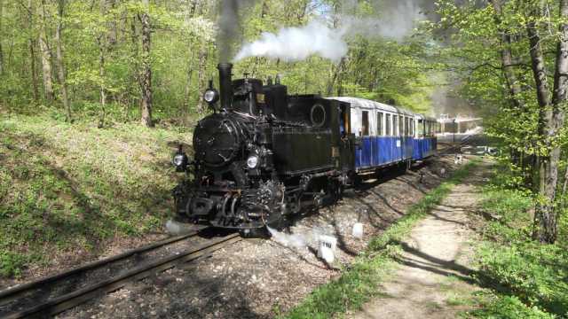 Gőzvontatású nosztalgiavonat