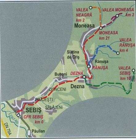 Vonalhálózat a CFF idejében